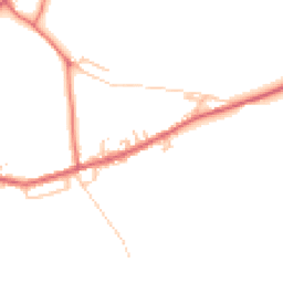 Daytime road noise heatmap for NE40 4RR