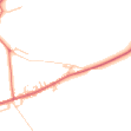 Daytime road noise heatmap for NE40 4SD