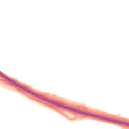 Night-time road noise heatmap for NE5 1AS