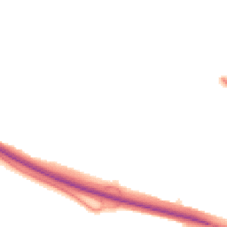 Night-time road noise heatmap for NE5 1BA