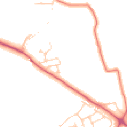 Daytime road noise heatmap for NE5 1BG