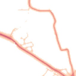 Daytime road noise heatmap for NE5 1BU
