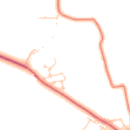 Daytime road noise heatmap for NE5 1BW