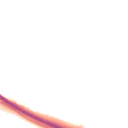 Night-time road noise heatmap for NE5 1EB