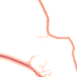 Daytime road noise heatmap for NE5 1NR