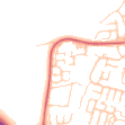 Daytime road noise heatmap for NE5 1QU