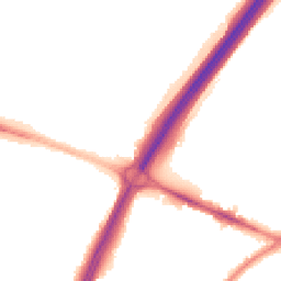 Night-time road noise heatmap for NE5 2AL