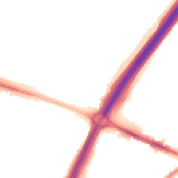 Night-time road noise heatmap for NE5 2AP