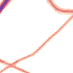 Night-time road noise heatmap for NE5 2TQ