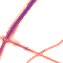 Night-time road noise heatmap for NE5 2XS