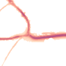 Night-time road noise heatmap for NE5 3AZ