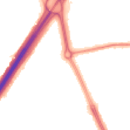 Night-time road noise heatmap for NE5 3UG