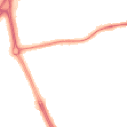 Night-time road noise heatmap for NE5 3XB