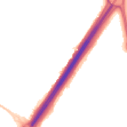 Night-time road noise heatmap for NE5 4BF