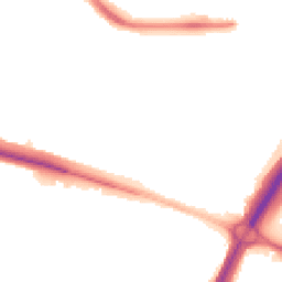 Night-time road noise heatmap for NE5 5EH