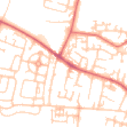 Daytime road noise heatmap for NE5 5HP
