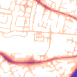Daytime road noise heatmap for NE5 5JL