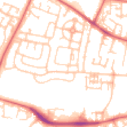 Daytime road noise heatmap for NE5 5QJ