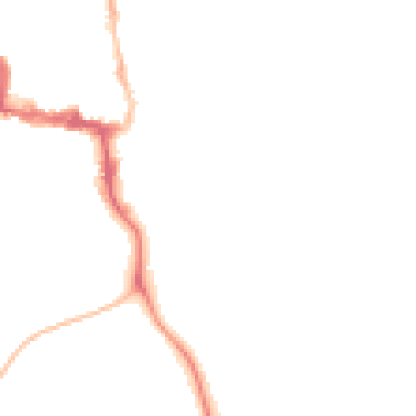 Night-time road noise heatmap for NE61 1UP