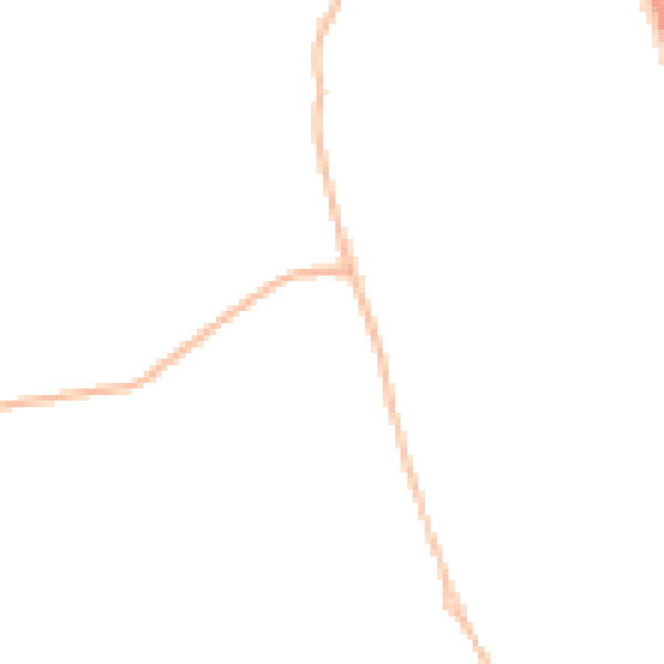 Night-time road noise heatmap for NE61 2BY