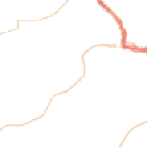 Night-time road noise heatmap for NE61 2LY