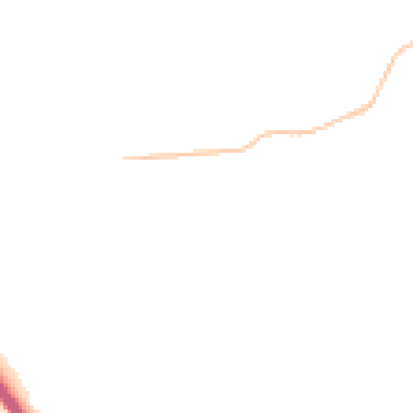 Night-time road noise heatmap for NE61 2XL