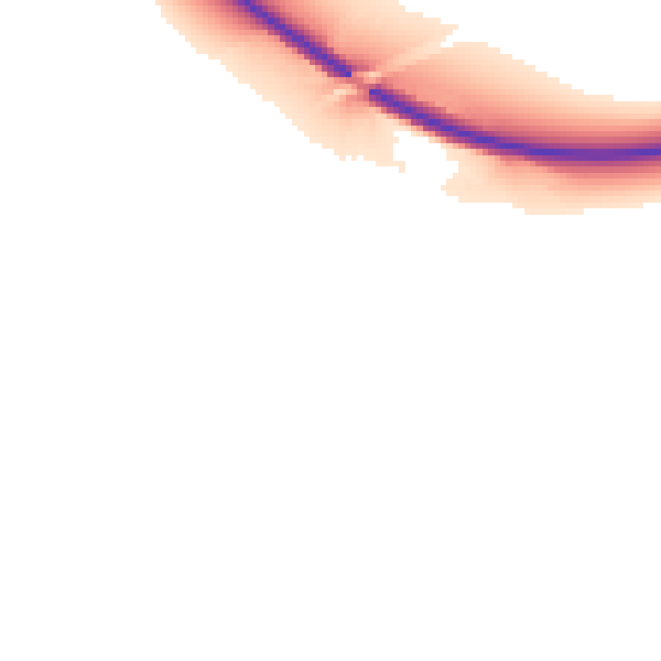 Daytime road noise heatmap for NE61 3AB