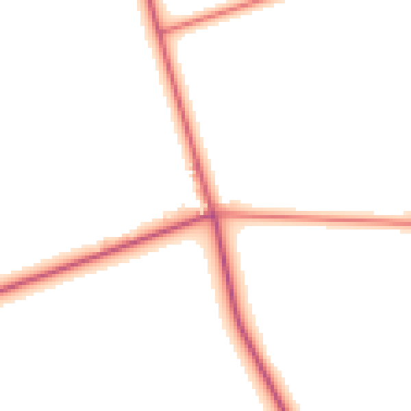 Daytime road noise heatmap for NE61 3BA