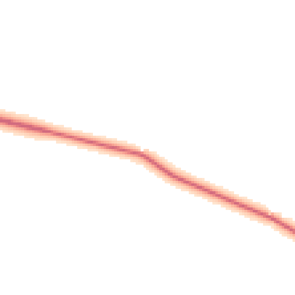 Daytime road noise heatmap for NE61 4JP