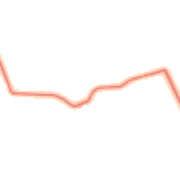 Daytime road noise heatmap for NE61 4PF