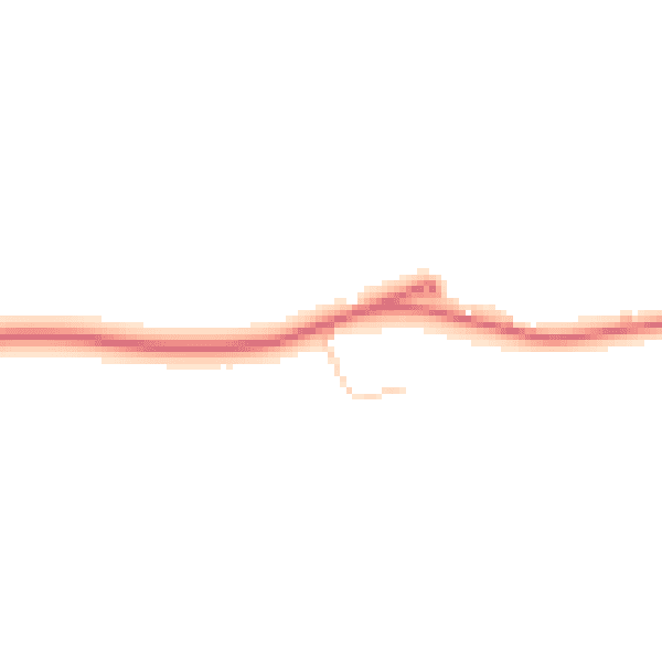 Daytime road noise heatmap for NE61 4RA