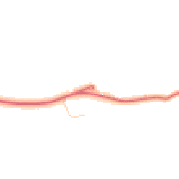 Daytime road noise heatmap for NE61 4RE