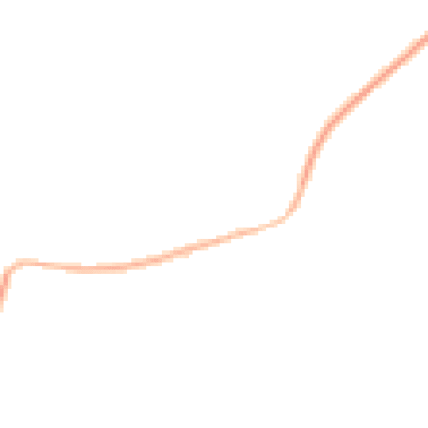 Night-time road noise heatmap for NE61 5PT