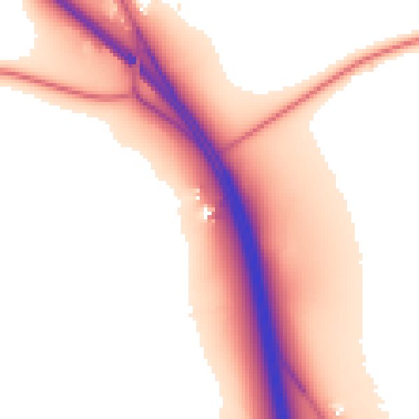 Daytime road noise heatmap for NE61 6DH