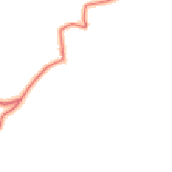 Daytime road noise heatmap for NE61 6SN