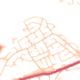 Daytime road noise heatmap for NE62 5AH