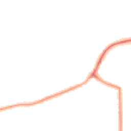 Night-time road noise heatmap for NE62 5BB