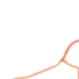 Night-time road noise heatmap for NE62 5BL