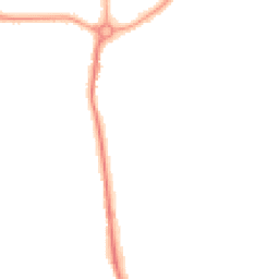 Night-time road noise heatmap for NE62 5DD