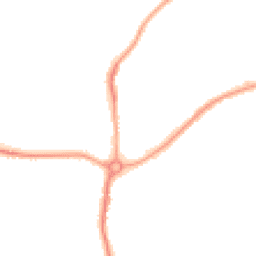Night-time road noise heatmap for NE62 5DF