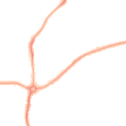 Night-time road noise heatmap for NE62 5DH