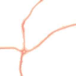 Night-time road noise heatmap for NE62 5DN
