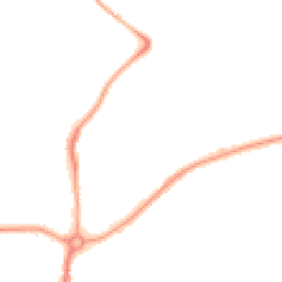 Night-time road noise heatmap for NE62 5EQ
