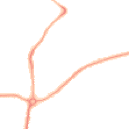 Night-time road noise heatmap for NE62 5JD