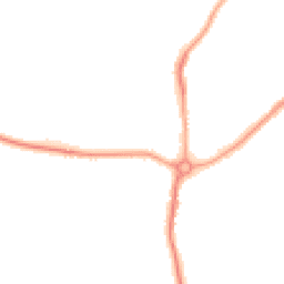 Night-time road noise heatmap for NE62 5LS