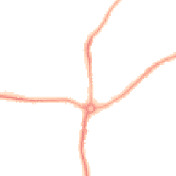 Night-time road noise heatmap for NE62 5LT