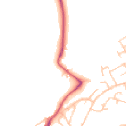 Daytime road noise heatmap for NE62 5NG