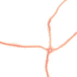 Night-time road noise heatmap for NE62 5NT