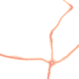 Night-time road noise heatmap for NE62 5NY