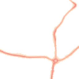 Night-time road noise heatmap for NE62 5NZ
